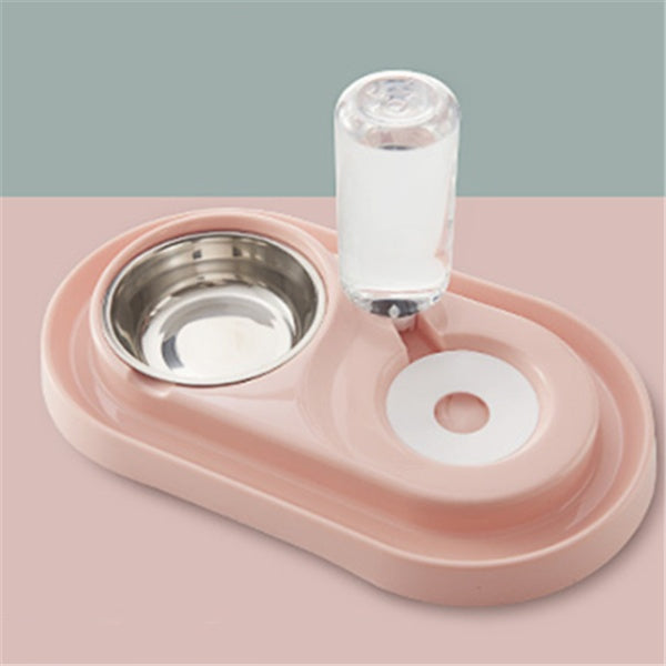 Automatic self-refilling dog water bowl