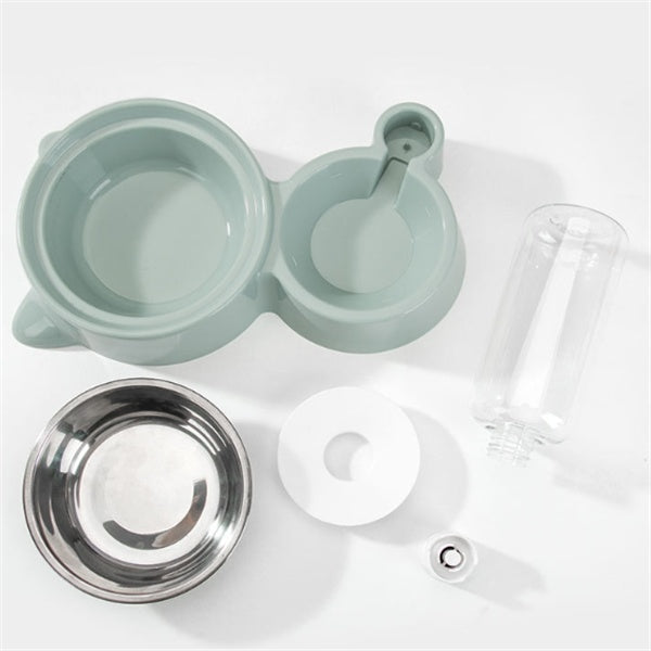 Automatic self-refilling dog water bowl