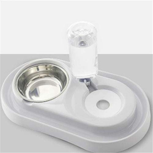 Automatic self-refilling dog water bowl