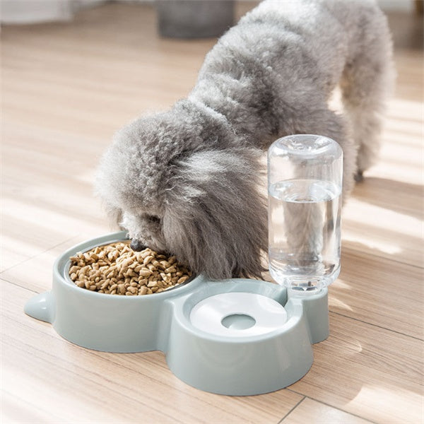 Automatic self-refilling dog water bowl